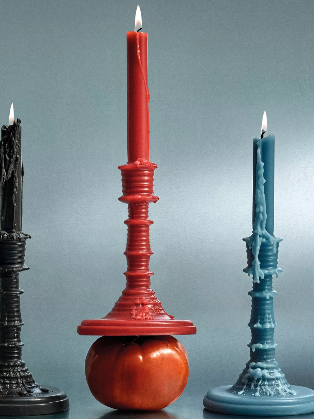 A tomato scented candlestick from Loewe