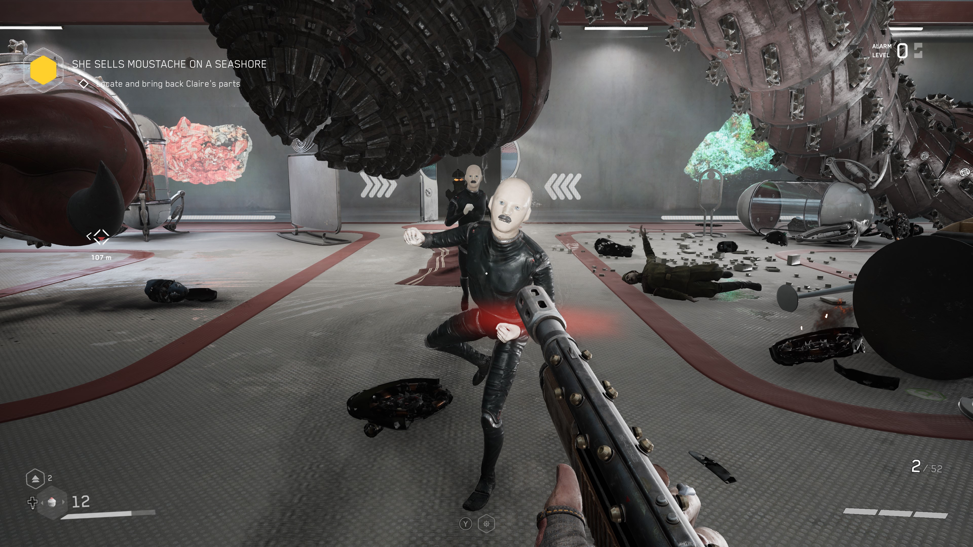 In-game screenshot of Atomic Heart.