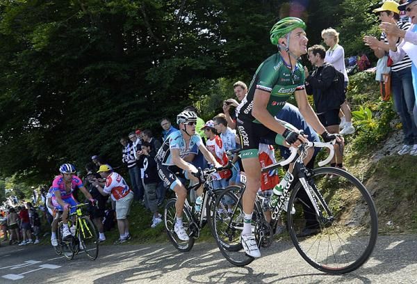 Thomas Voeckler (Europcar) came up big for his team in stage 10.