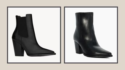 lookalike boots for Claudia Winkleman's YSL chelsea boots