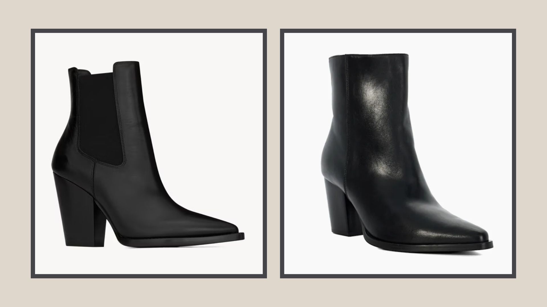 lookalike boots for Claudia Winkleman's YSL chelsea boots