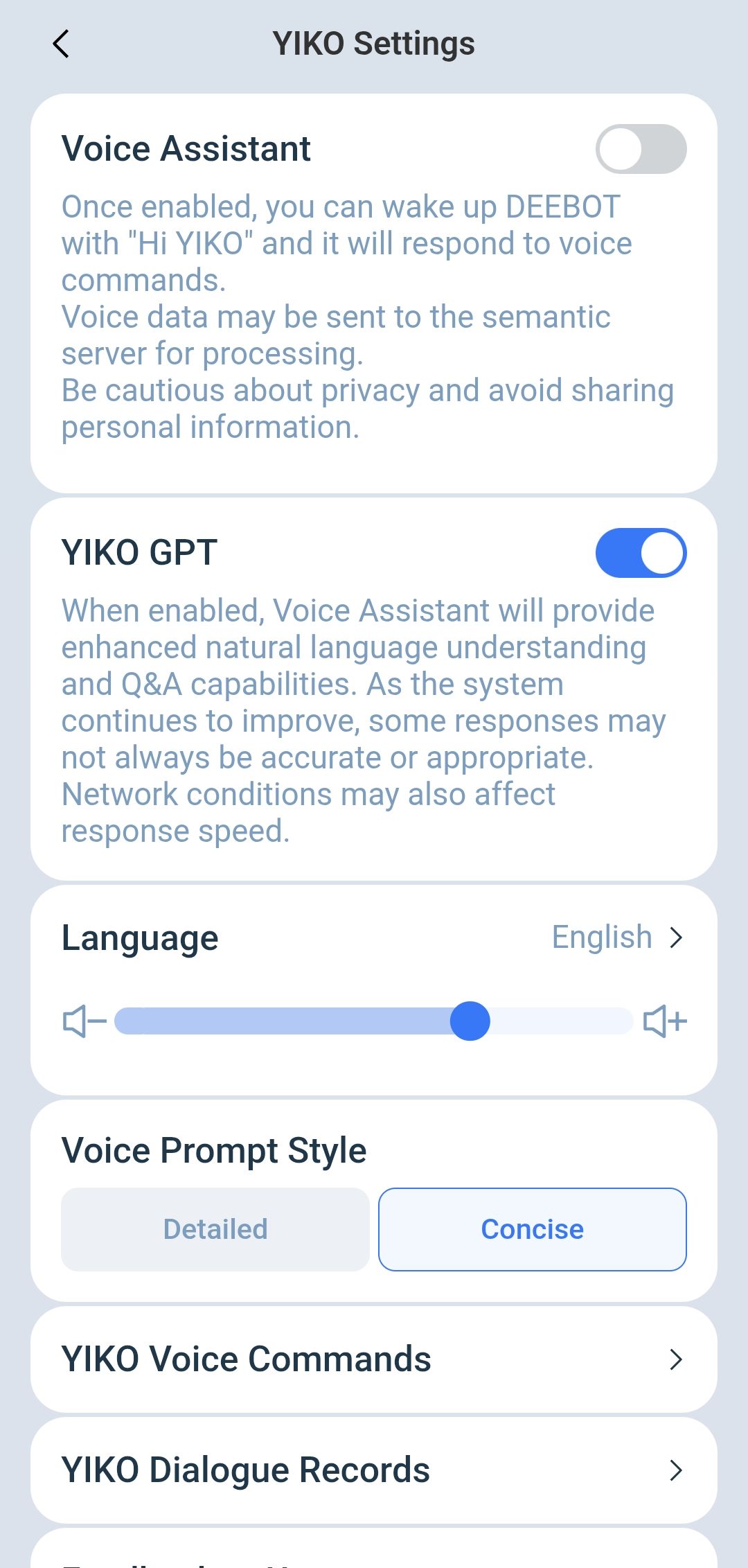 ECOVACS HOME-app