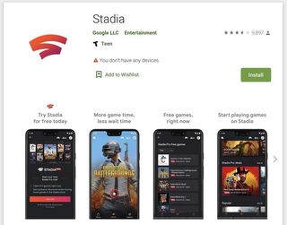 Stadia Android Download