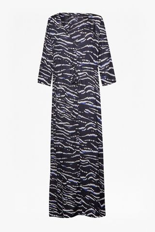 French Connection wave beach maxi dress