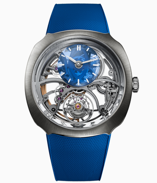 watch with blue strap