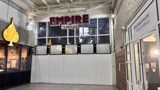 Empire Cinemas closed cinema boarded up frontage
