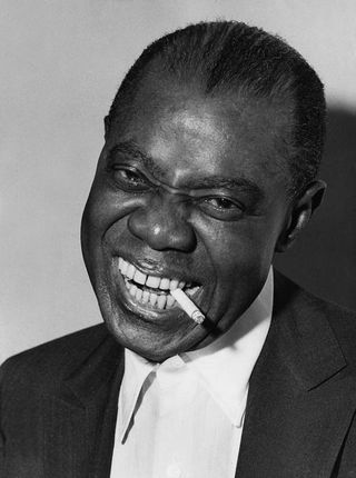 Louis Armstrong, nicknamed Satchmo