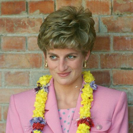 Princess Diana visiting Nepal in March 1993 