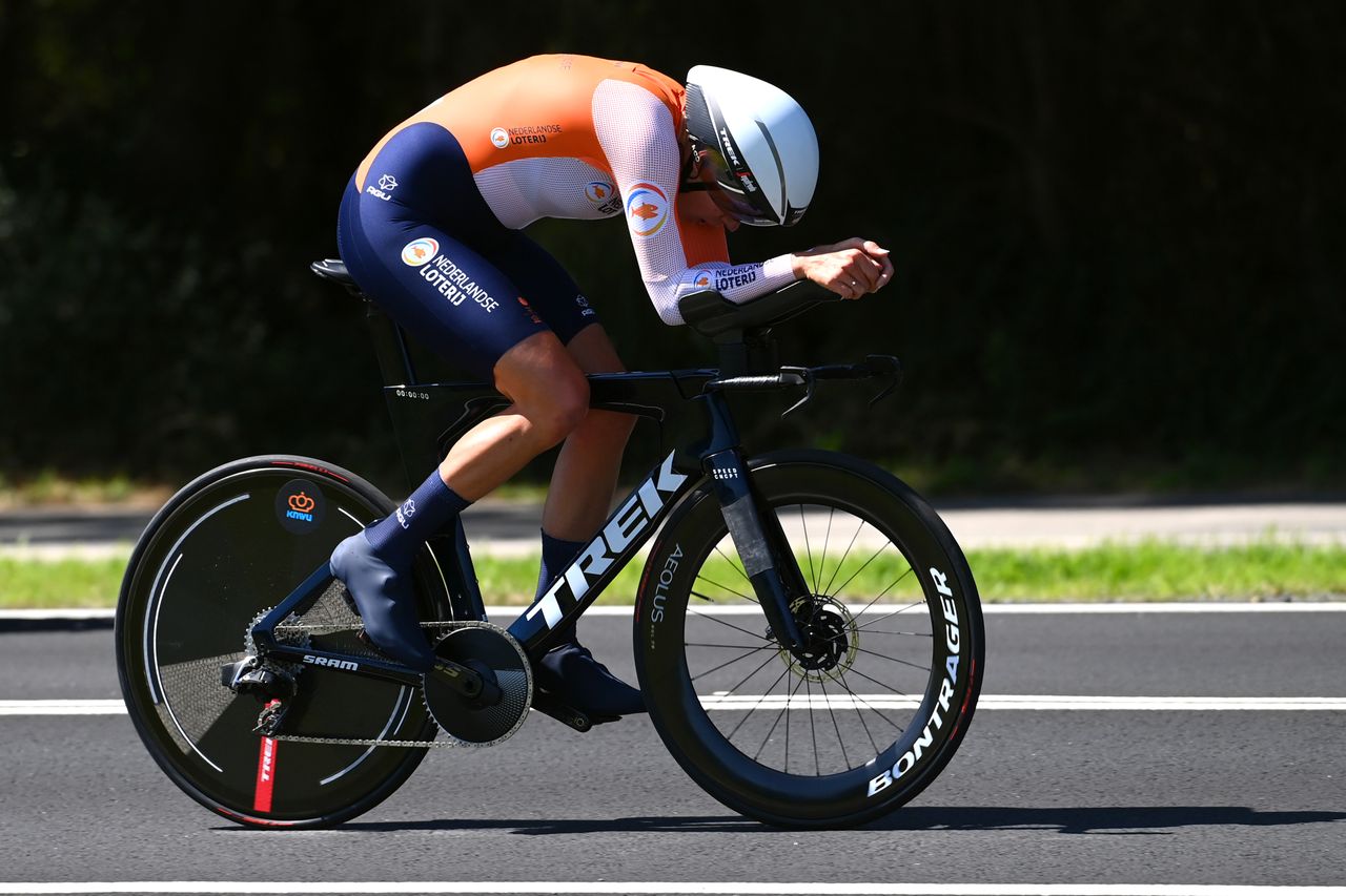 Ellen Van DIjk at the 2022 UCI World Championships