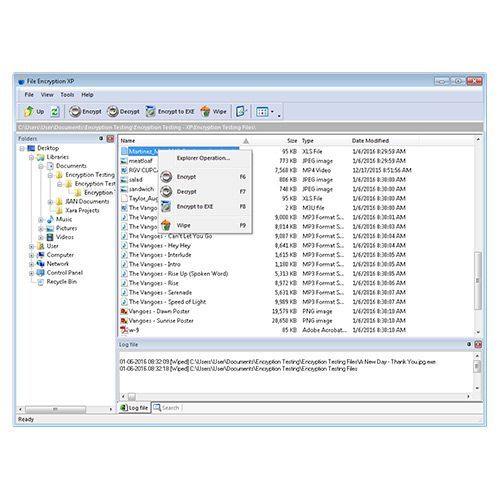 File Encryption XP 1.7 Review - Pros, Cons and Verdict | Top Ten Reviews
