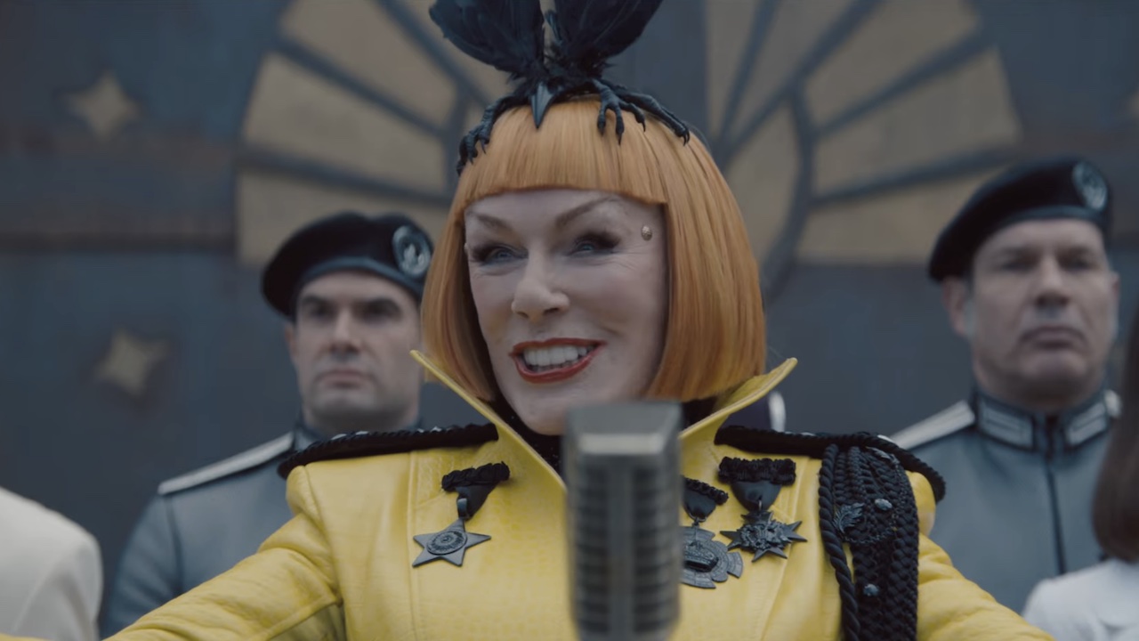 Glenn lose's Drusilla smiling at the reaping in Sunrise on the Reaping