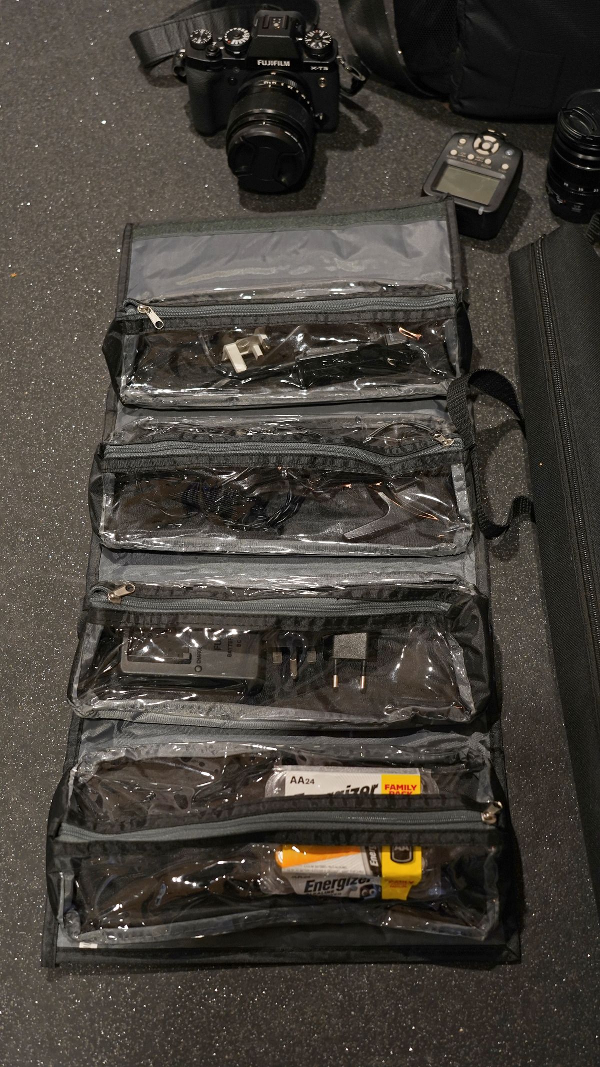 Cosplay photographer shares what's inside his camera bag