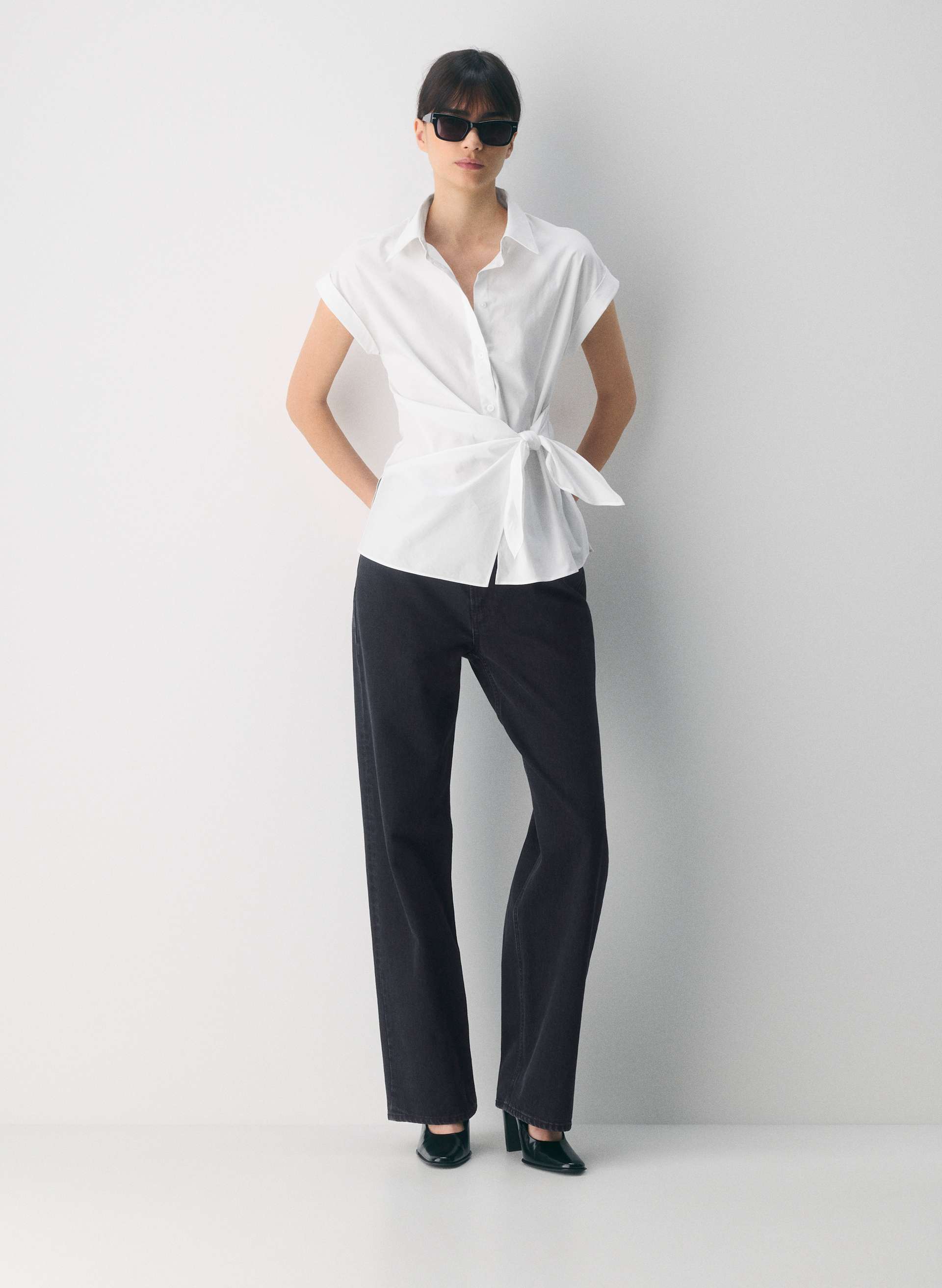 Aritzia , Blueprint Poplin Shirt