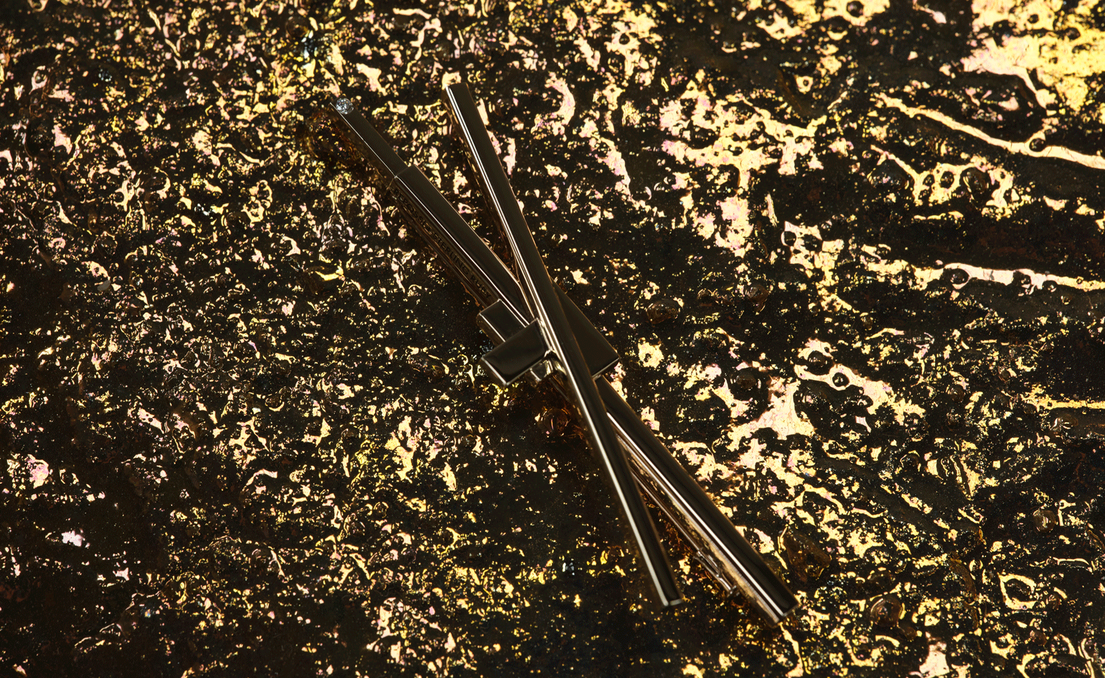 gold brooch