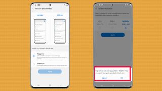 galaxy note 20 features to enable