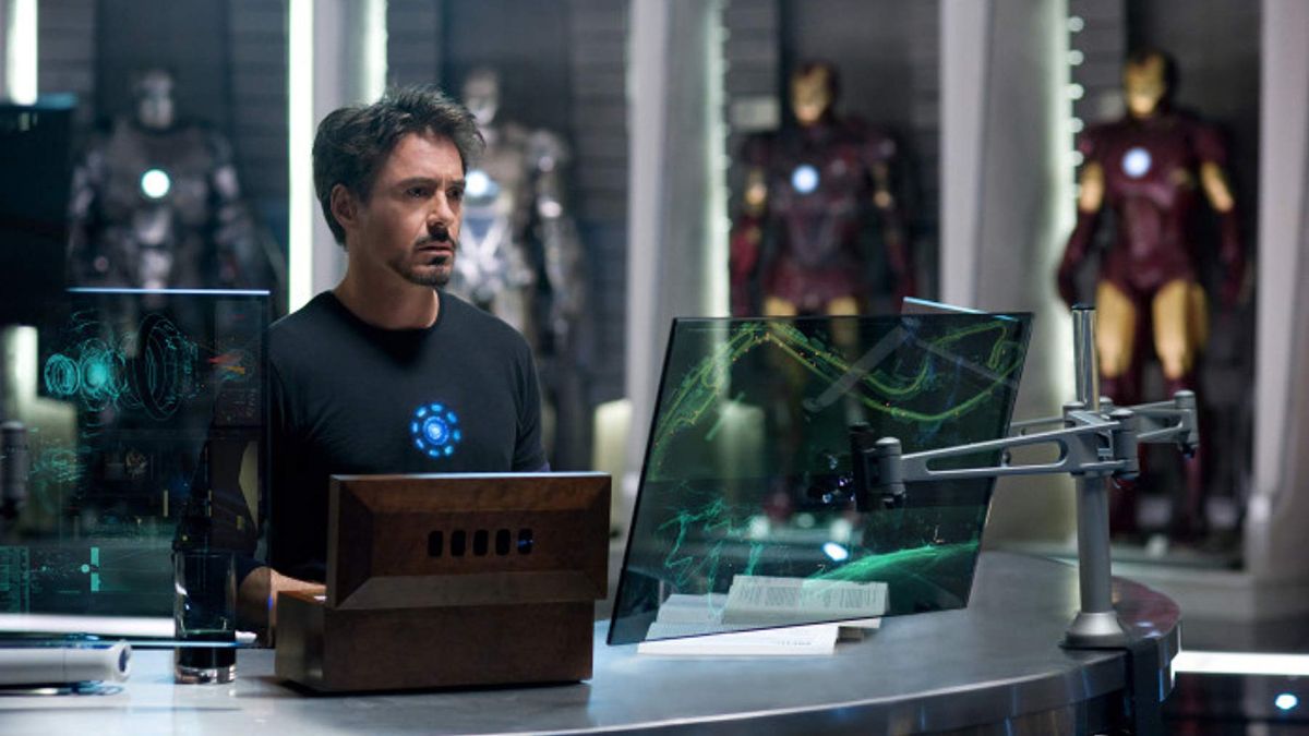 Robert Downey Jr. as Tony Stark in &quot;Iron Man 2.&quot;