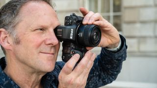 Nikon Z8 being reviewed by Adam Waring, editor of N-Photo magazine