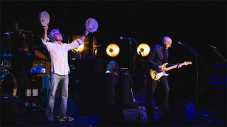 Roger Daltrey and Pete Townsend onstage