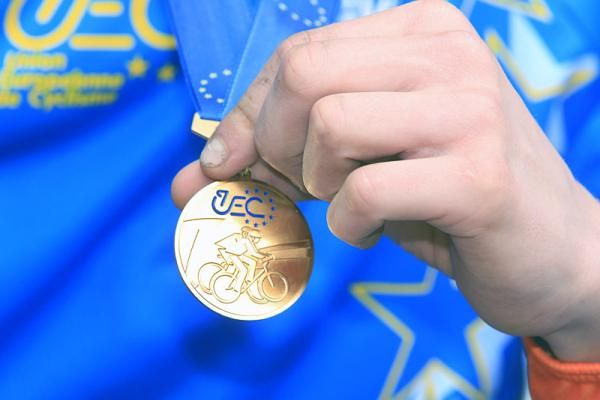 Mathieu Van der Poel's gold medal