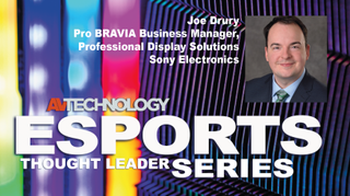 Joe Drury, Pro BRAVIA Business Manager, Professional Display Solutions at Sony Electronics