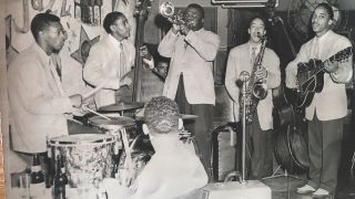 Freeman (far right) performs at the Zanzibar, in Philadelphia, 1947