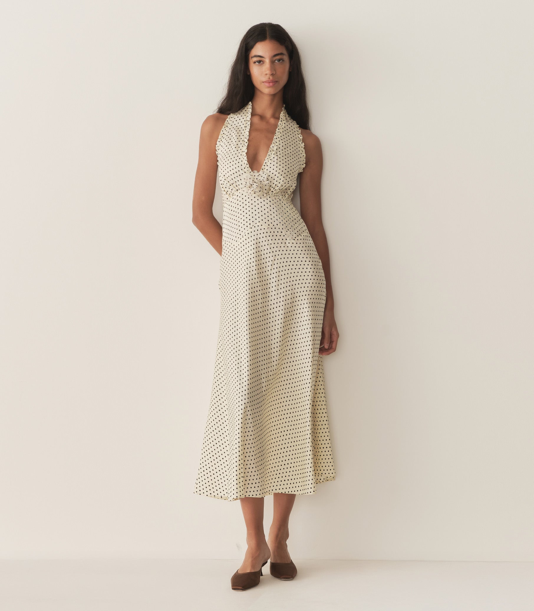 Mazarin Dress -- Portia Dot