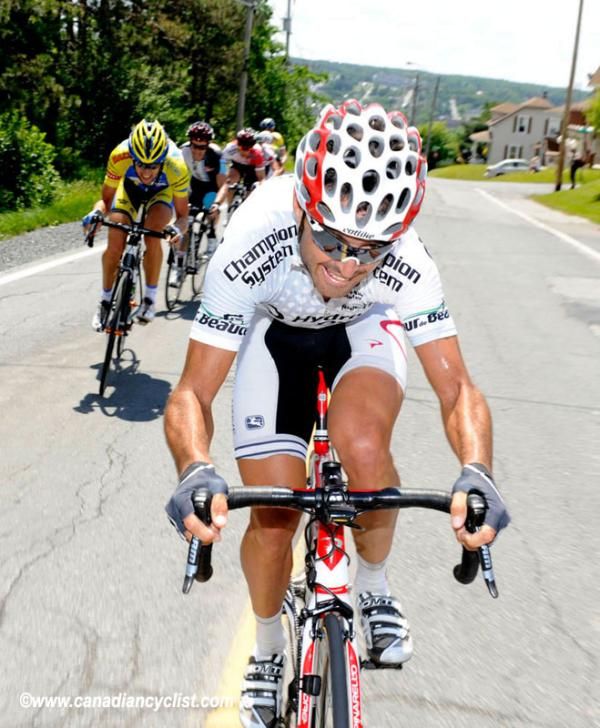 Mancebo seemed to enjoy chasing our moto on the climb...