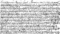 A sample of the ciphered text