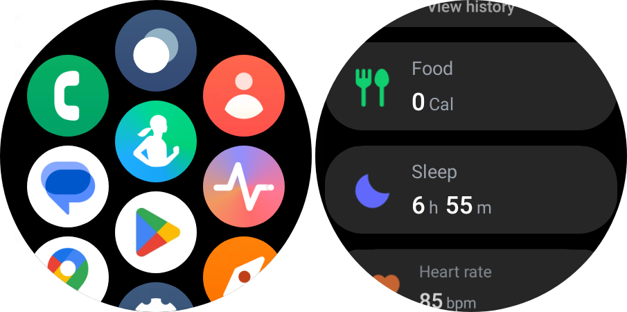 View Sleep tracking on Galaxy Watch 5 Pro
