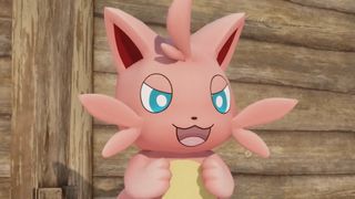 Palworld pal Cattiva looks excited in official animated short Finders Keepers.