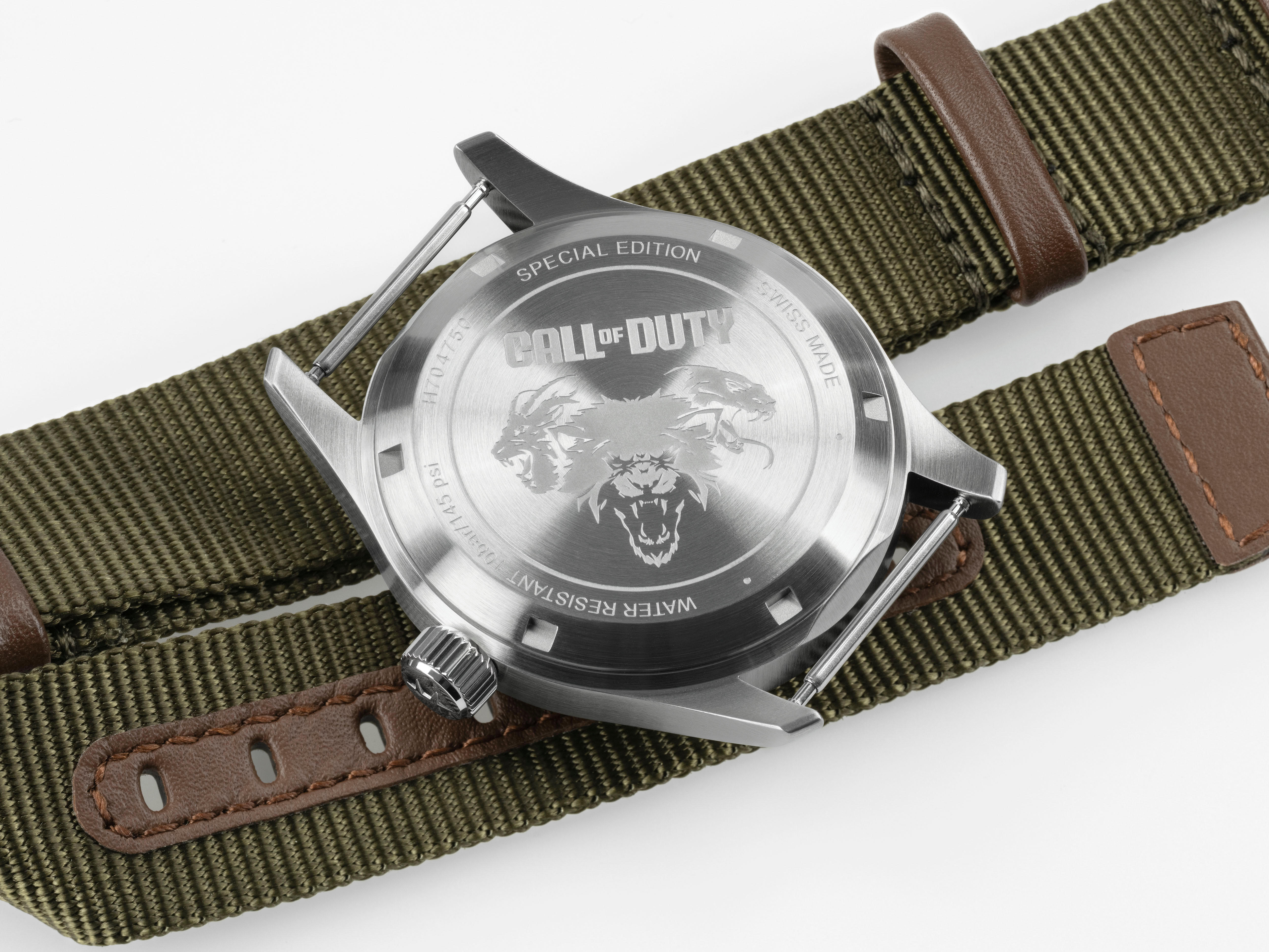 The Hamilton x Call of Duty Black Ops 7 special edition watch.