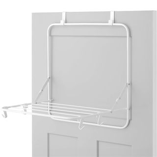 Whitmor Over the Door Drying Rack in white