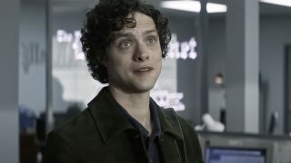 Douglas Smith's Jimmy Olsen in Daily Planet flashback in Superman & Lois