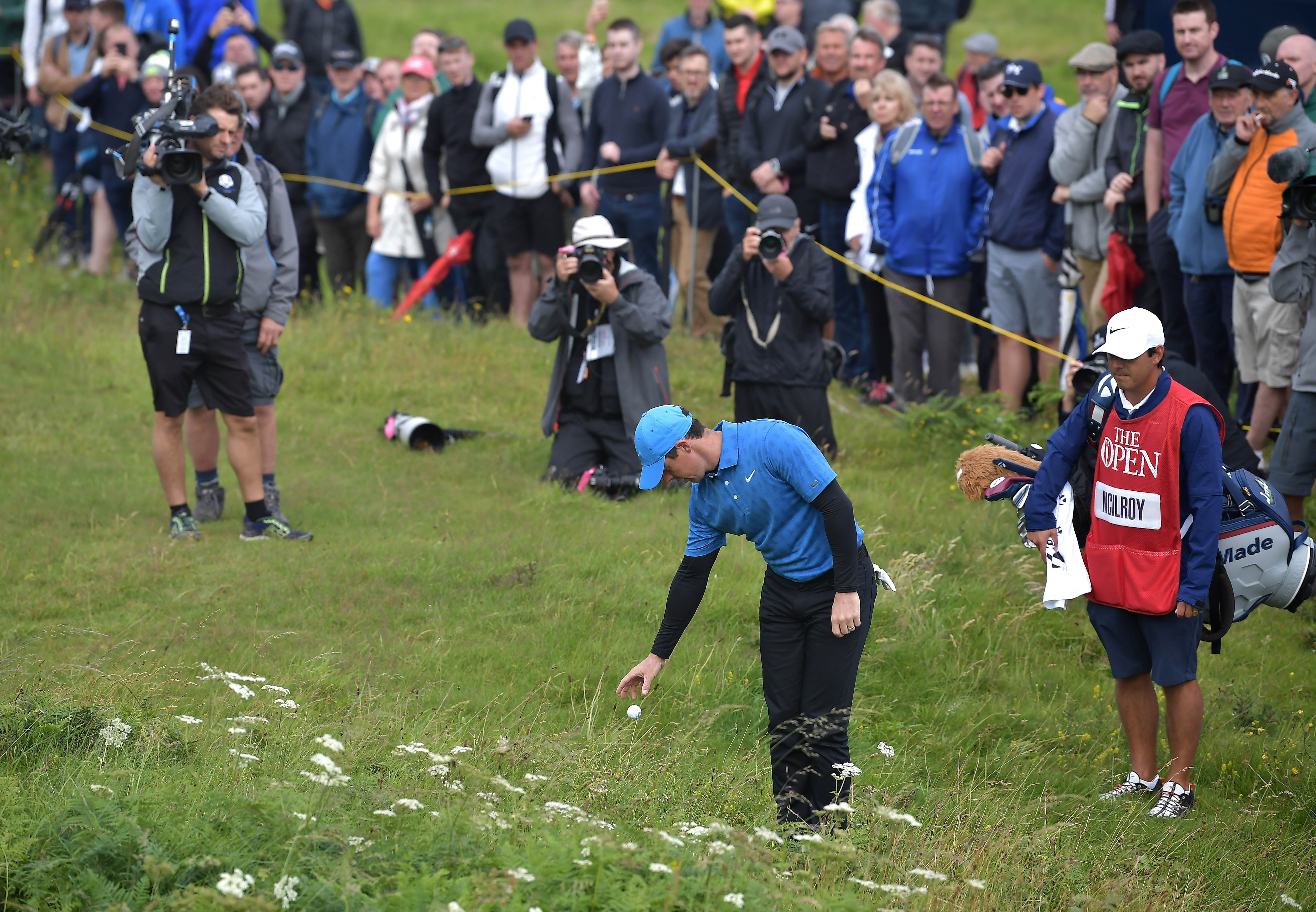 McIlroy at the 2019 Open Championship