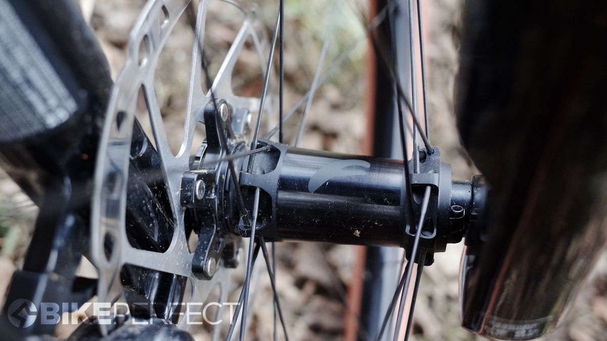 Fulcrum Red Zone 3 wheelset hub close up