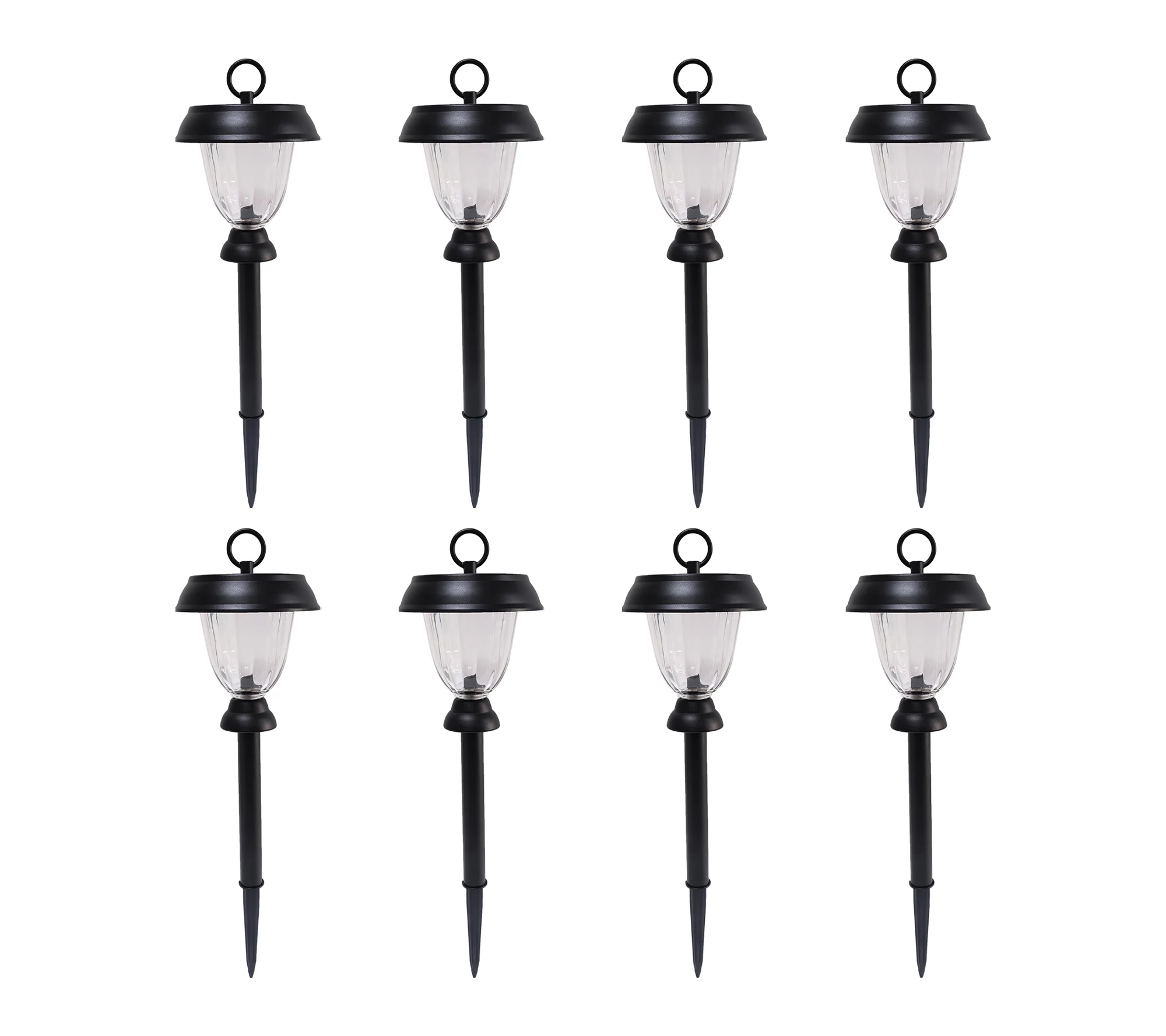 Energizer 8-Pc 3-In-1 Solar Pathway Lights With Color on Demand - Qvc.com