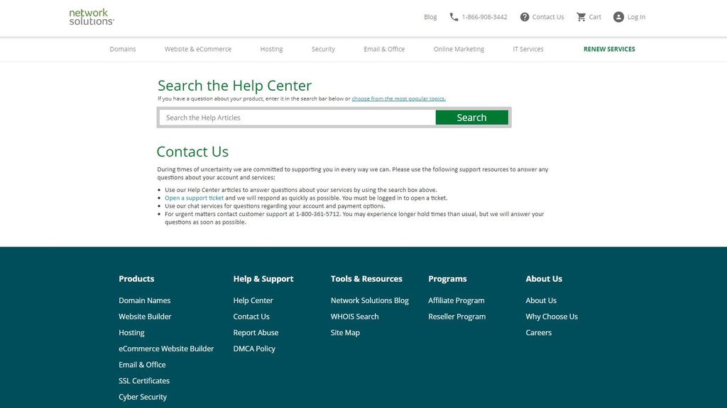 Network Solutions review TechRadar
