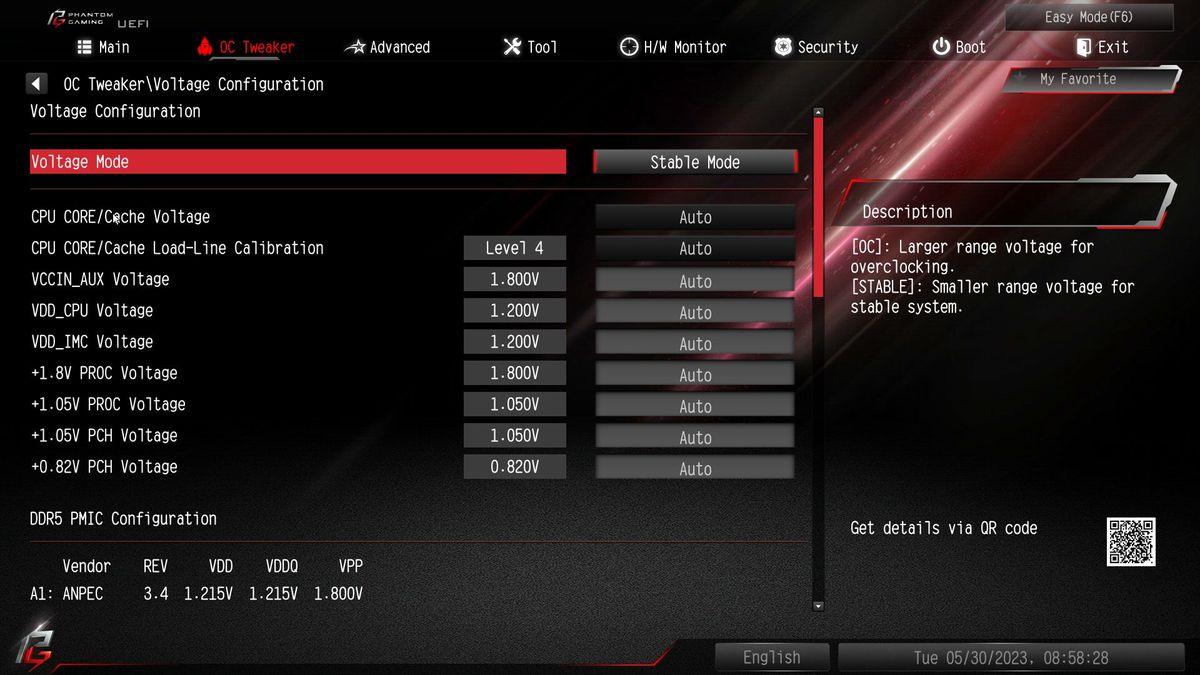 ASRock Z790 PG-ITX/TB4