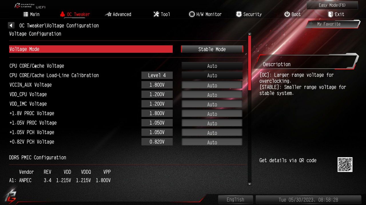 ASRock Z790 PG-ITX/TB4