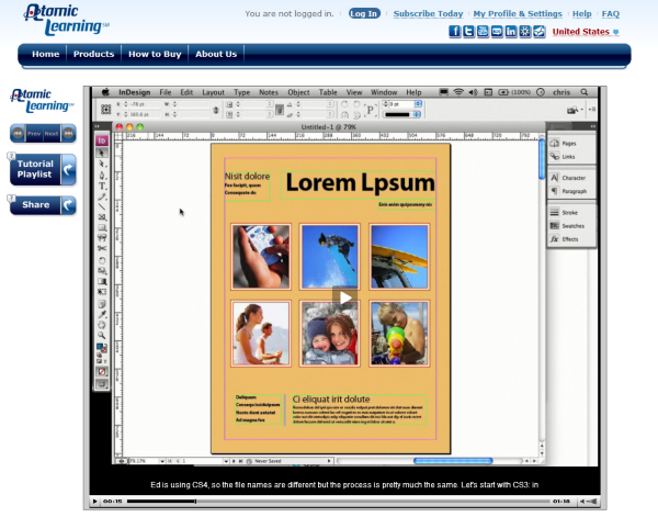 Video Tutorial: Saving Documents for Earlier Versions of InDesign