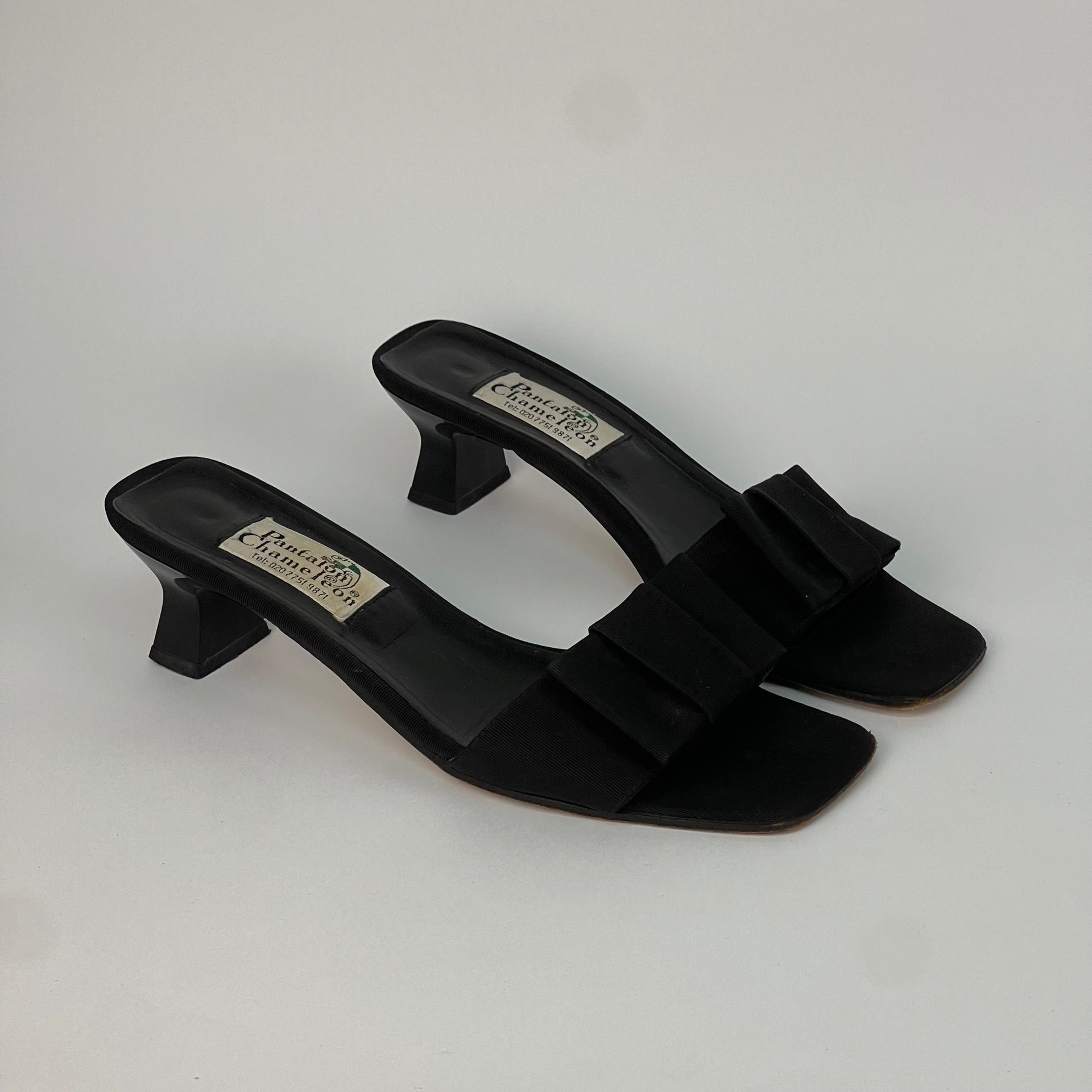 Vintage Pantalon Chameleon Kitten Heels - Uk 5 / Eu 38 / Us 7
