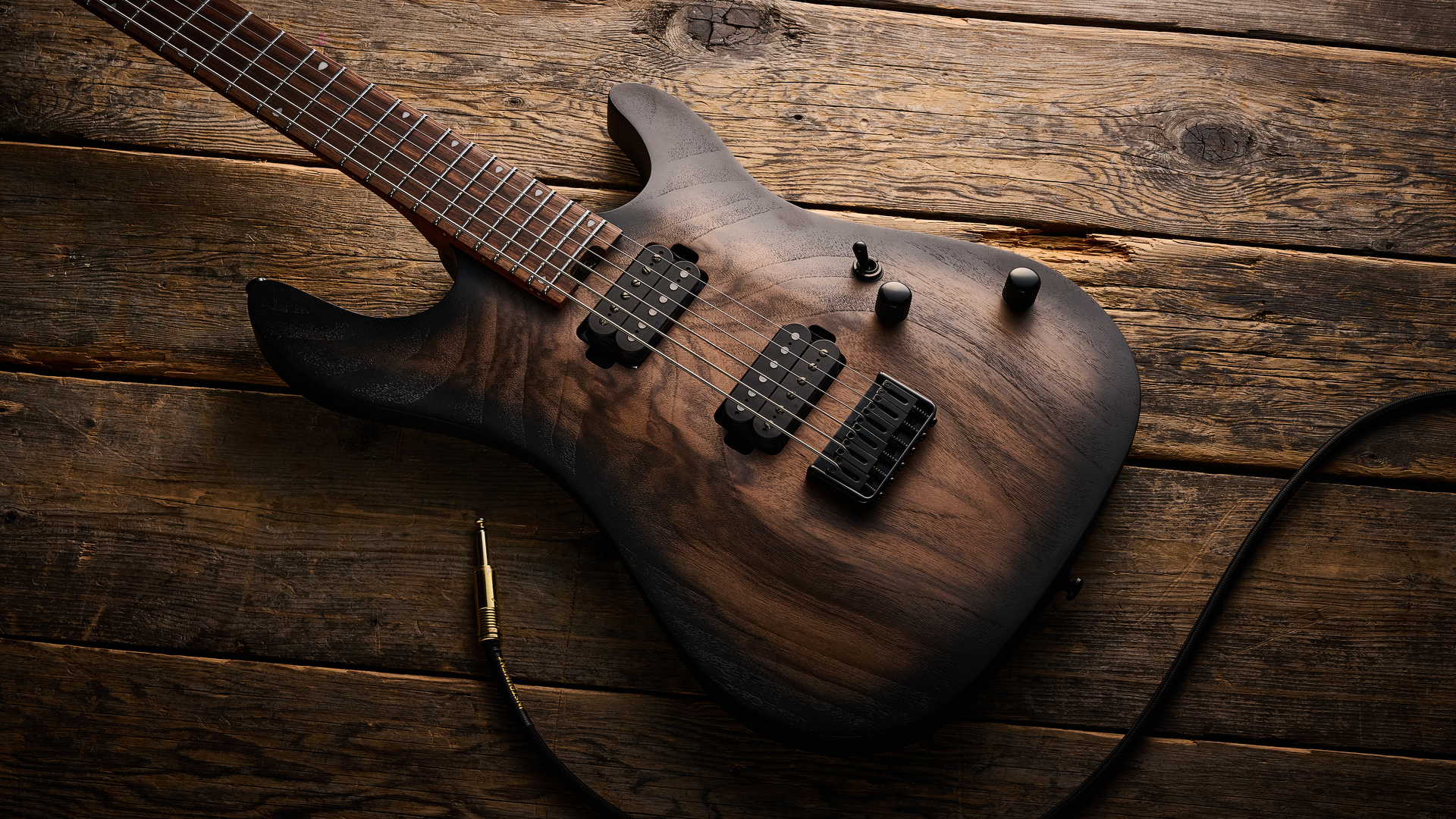 A Cort KX500 Baritone guitar