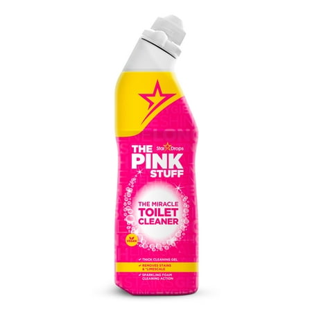 The Pink Stuff, Miracle Toilet Cleaner Gel, Bathroom Cleaner, 25.4 Fl. Oz. Bottle