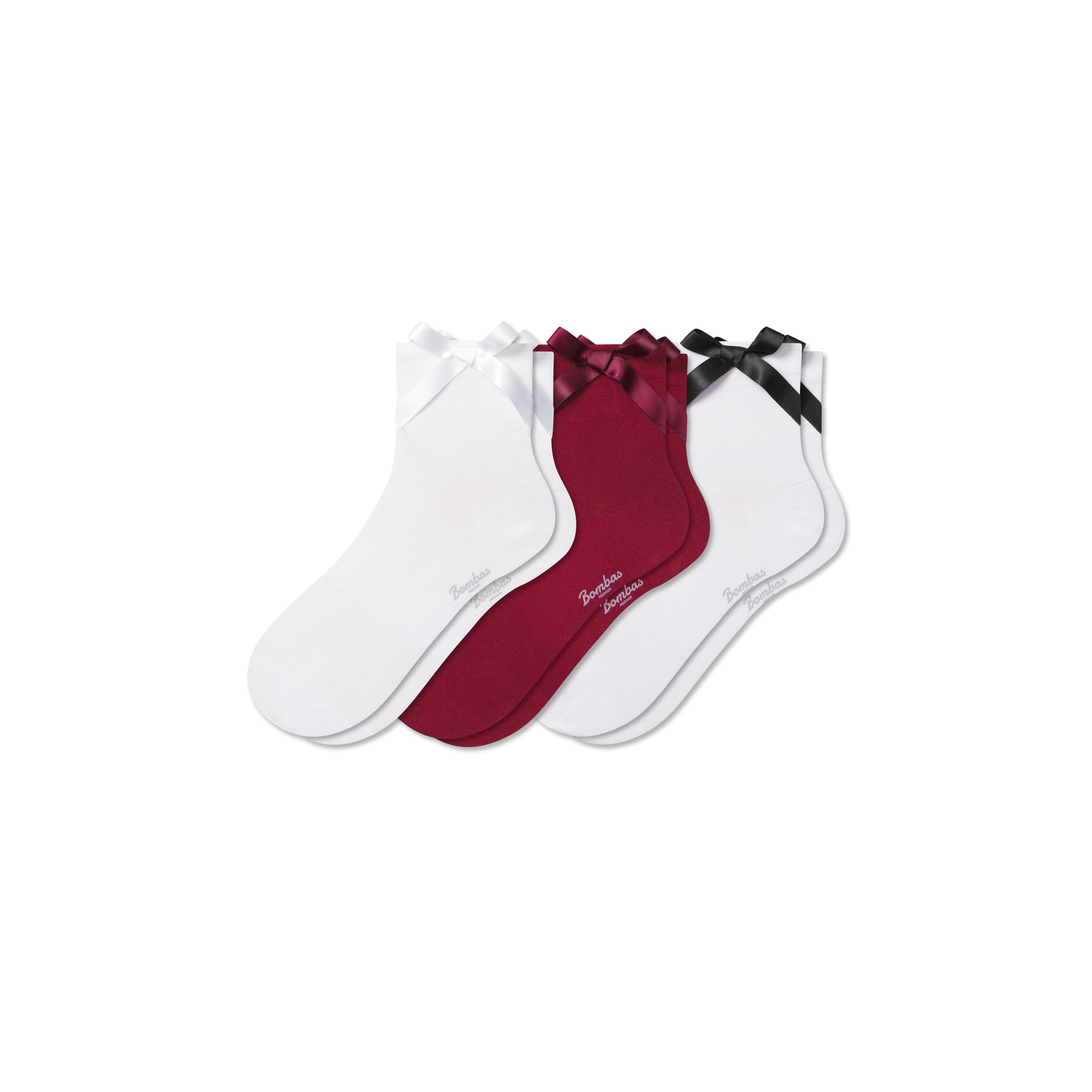 Women&#039;s Lightweight Bow Quarter Sock 3-Pack