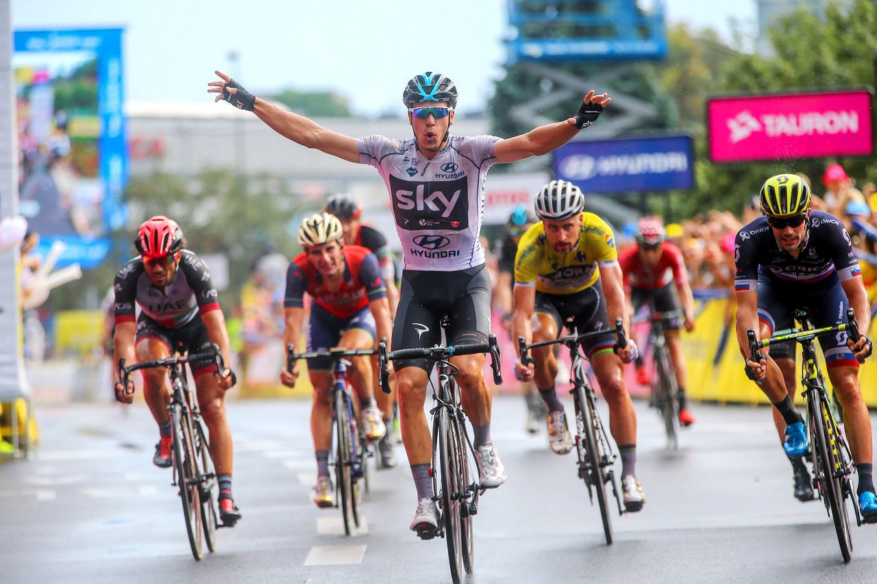 Danny van Poppel (Team Sky) wins in Rzeszow