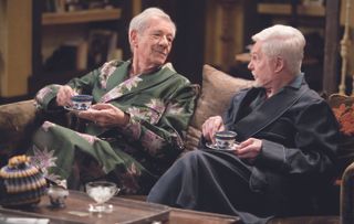 Freddie and Stuart (Ian McKellen and Derek Jacobi) are back for one final episode of the ITV sitcom Vicious