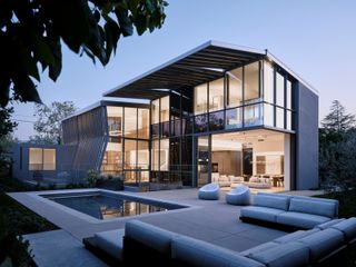 Rear facade, Wavelet House by Fougeron Architecture