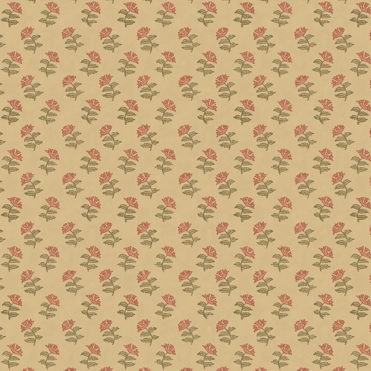 Ditsy floral wallpaper