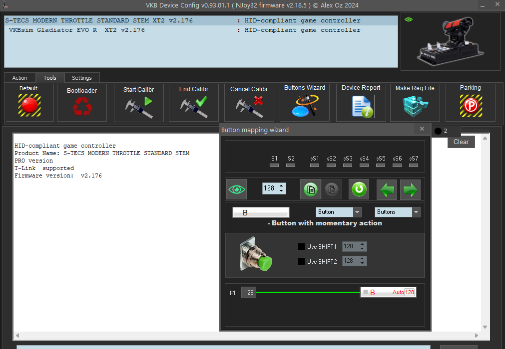 VKB Gladiator NXT EVO F-14 Combat Edition + revisión del sistema de acelerador STECS