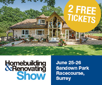 Get your 2 free tickets to the National Homebuilding &amp; Renovating Show at Sandown Park Racecourse from 25 - 26 June 2022